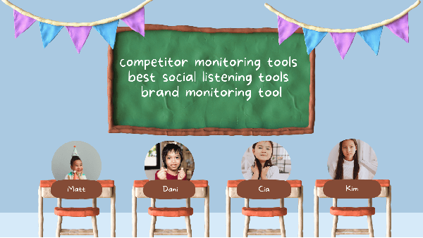 competitor monitoring tools- best social listening tools- brand monitoring tool 1