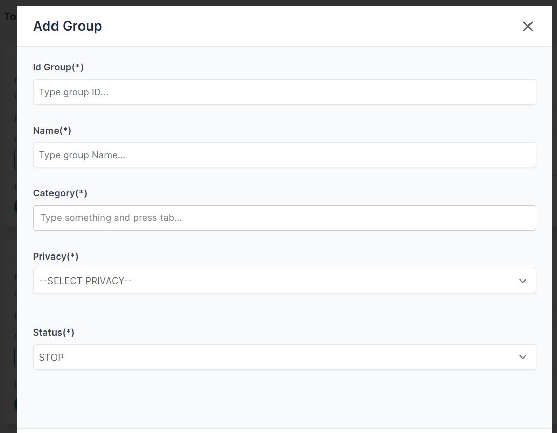 add group 